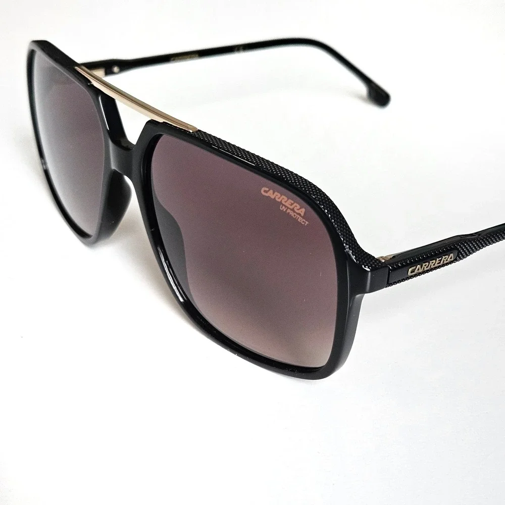 Carrera Unisex Black Pilot Sunglasses‎ NEW